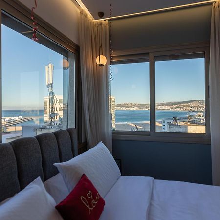 Marina View Residence Luxurious Studio Retreat With Stunning Ocean Views 1 Double Bedroom, 1 Convertible Couch Tanger Eksteriør billede