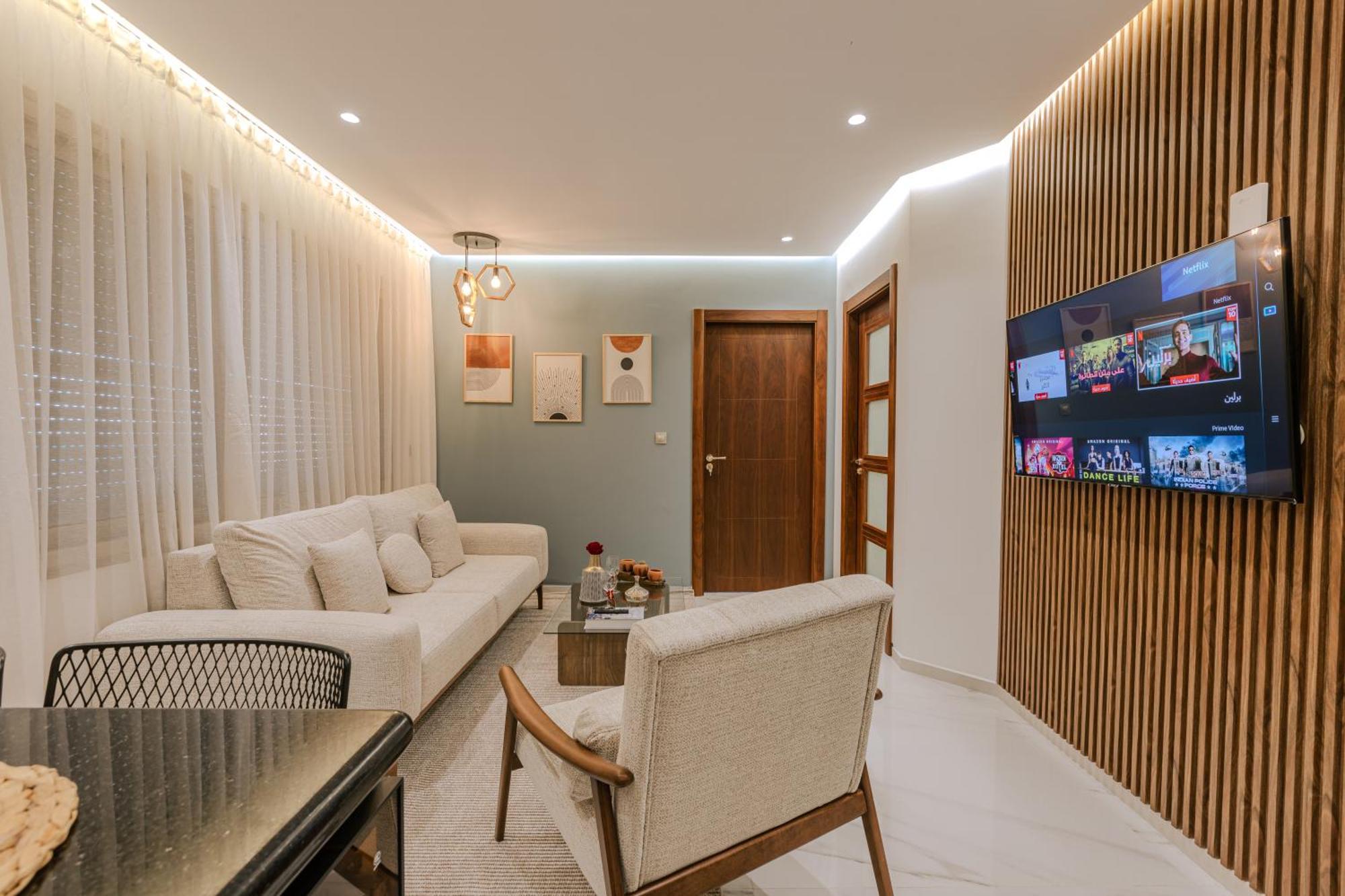 Marina View Residence Luxurious Studio Retreat With Stunning Ocean Views 1 Double Bedroom, 1 Convertible Couch Tanger Eksteriør billede